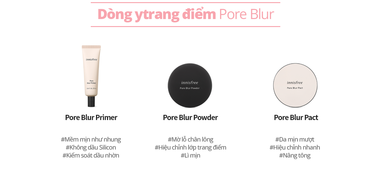 Innisfree Pore Blur Pact