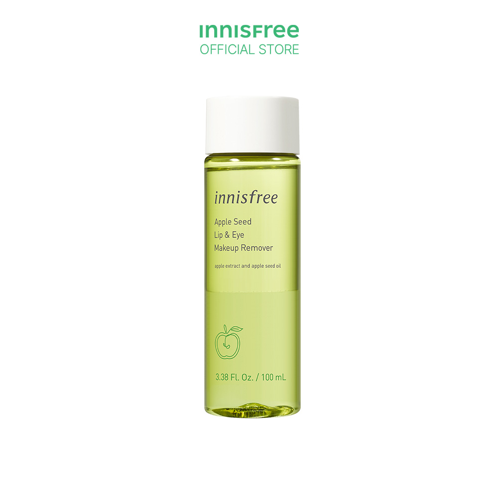 Sản phẩm tẩy trang mắt và môi innisfree Apple Seed Lip & Eye Makeup Remover 100 mL