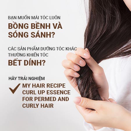 Tinh chất dưỡng tóc uốn innisfree My Hair Recipe Curl Up Essence For Permed  & Curly Hair 100 mL | innisfree Việt Nam