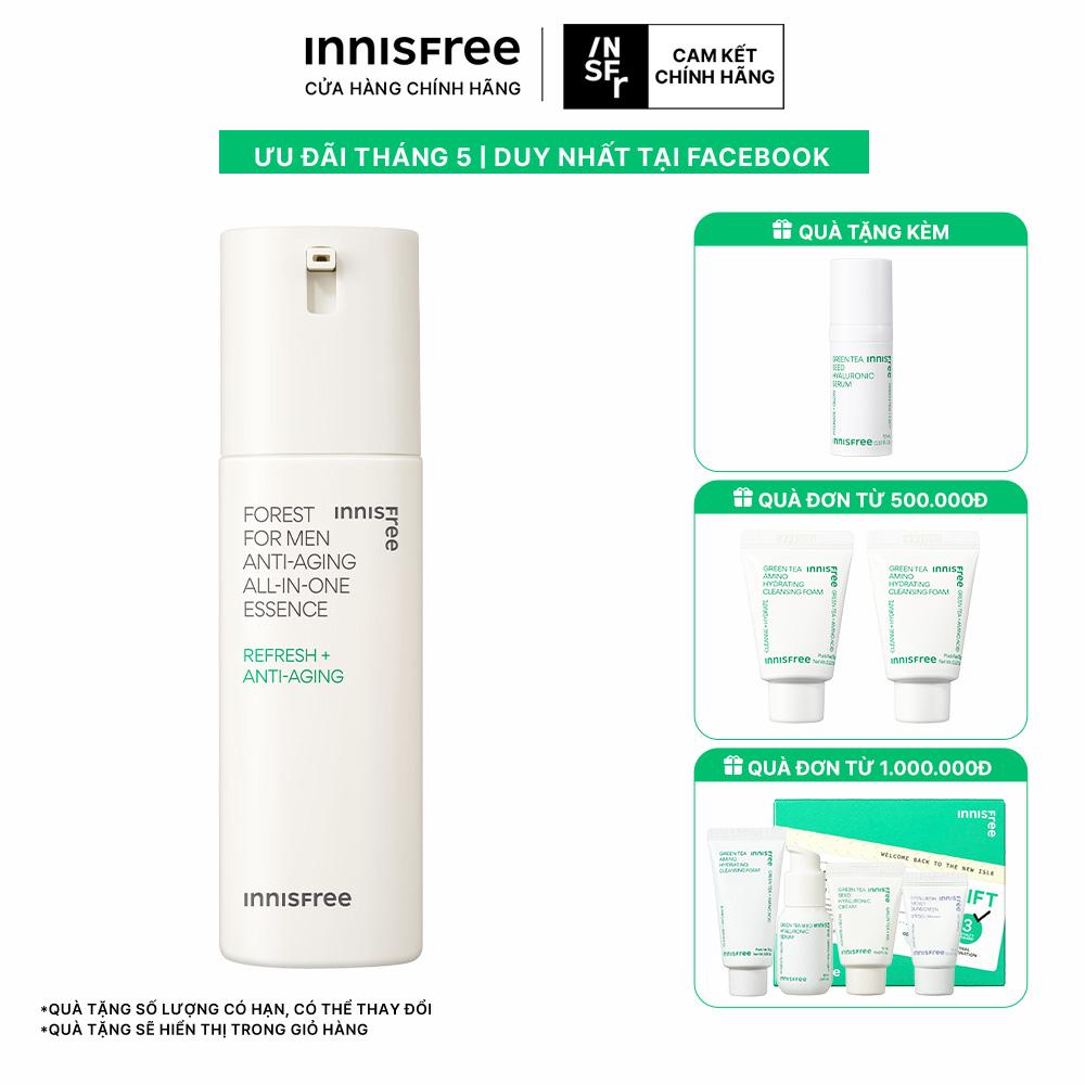 Sản phẩm dưỡng toàn diện INNISFREE Forest For Men All-in-one Essence 100 mL