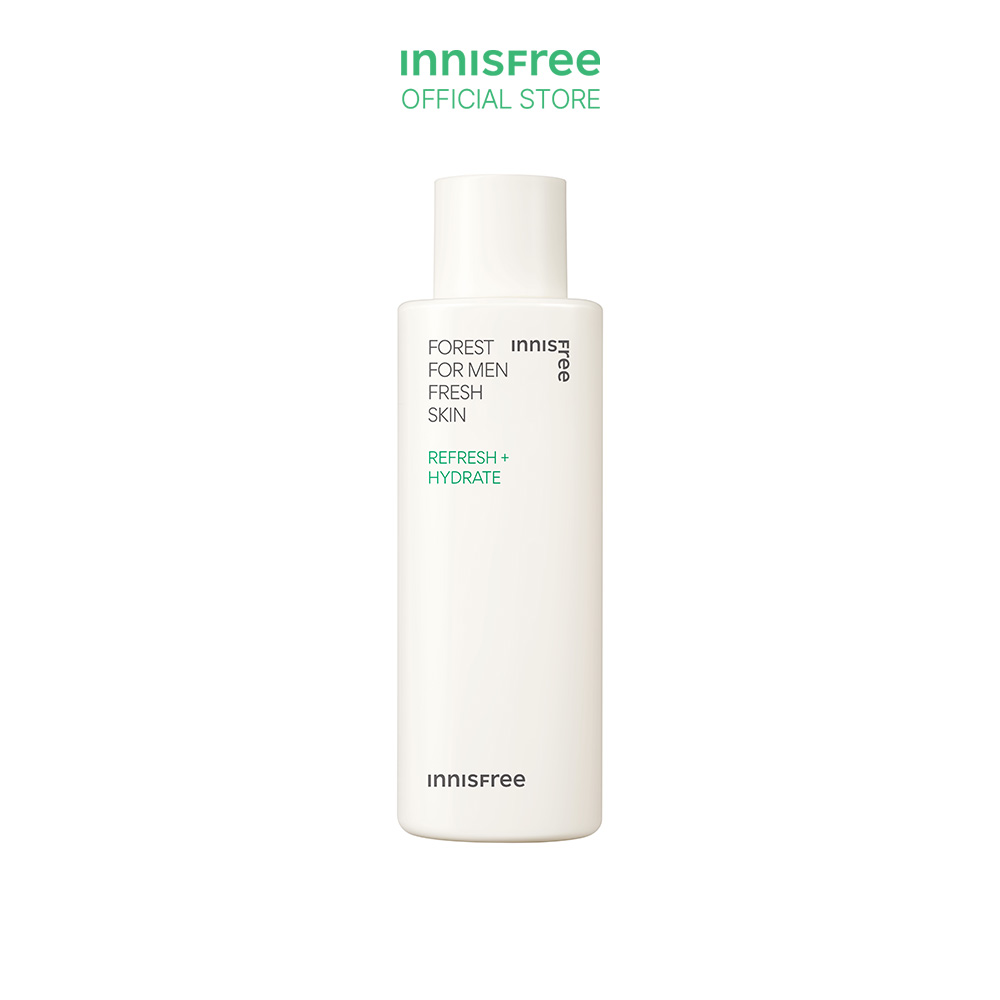 Nước cân bằng dành cho nam INNISFREE Forest for men Fresh Skin 180 mL