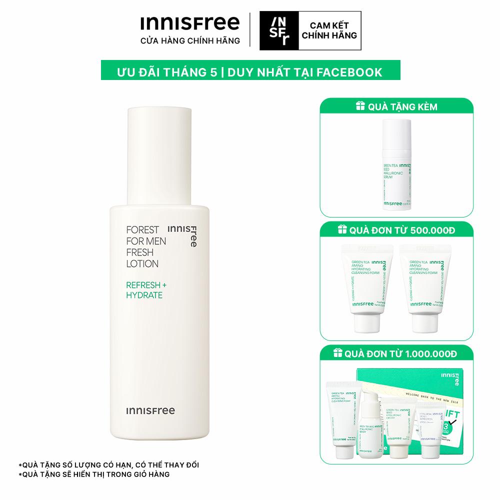 Sữa dưỡng innisfree Forest for men Fresh Lotion 140 mL 