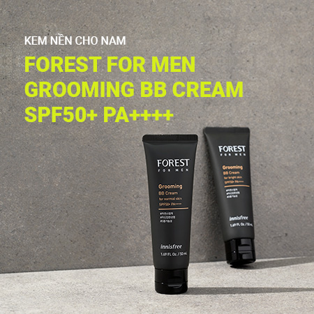 Kem nền trang điểm cho nam Forest for Men Grooming BB Cream SPF50+ PA++++ 50ml