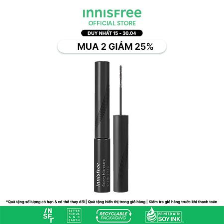 Cây chải mi siêu mảnh innisfree Skinny Microcara 3.5 g