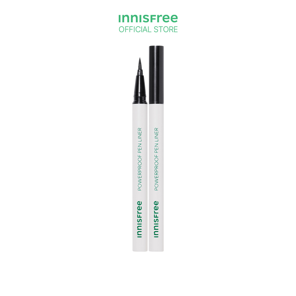 Bút kẻ viền mắt nước lâu trôi innisfree Powerproof Pen Liner 0.6 g