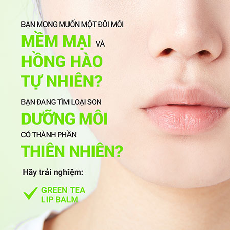 Son dưỡng môi innisfree Green Tea Lip Balm 3.6 g
