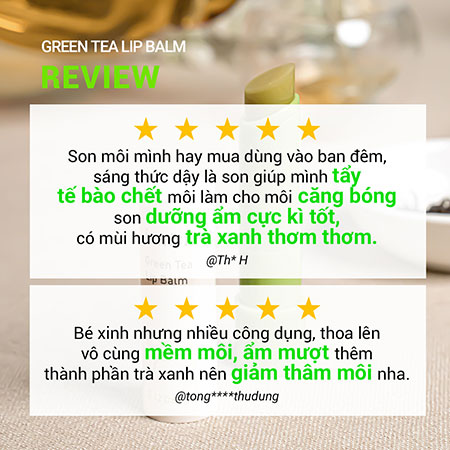 Son dưỡng môi innisfree Green Tea Lip Balm 3.6 g