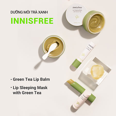 Son dưỡng môi innisfree Green Tea Lip Balm 3.6 g