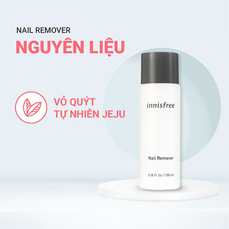 Tẩy móng innisfree Nail Remover 100 mL