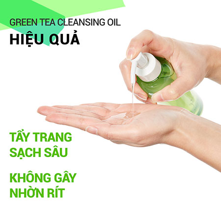 Dầu tẩy trang INNISFREE Green Tea Hydrating Amino Acid Cleansing Oil 150 mL