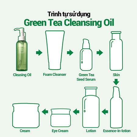 Dầu tẩy trang innisfree Green Tea Hydrating Amino Acid Cleansing Oil 150 mL