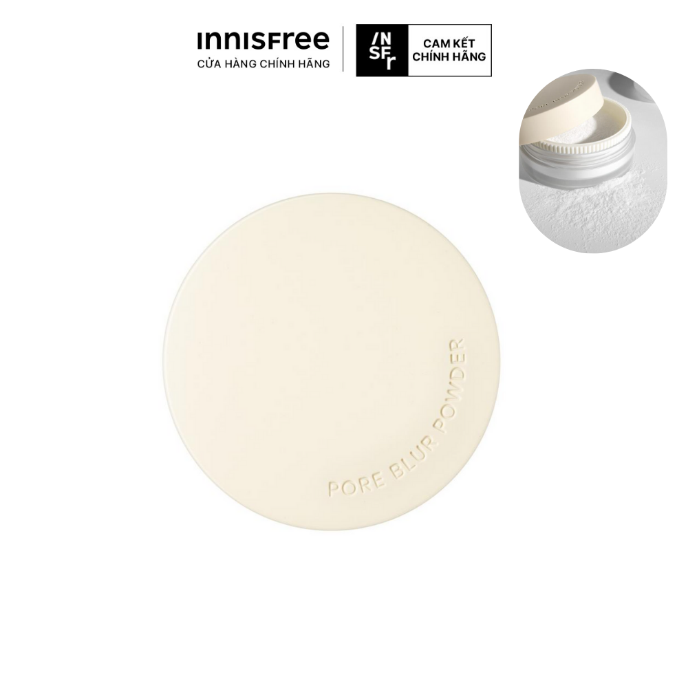 Phấn phủ dạng bột làm mịn lỗ chân lông innisfree Pore Blur Powder 11g