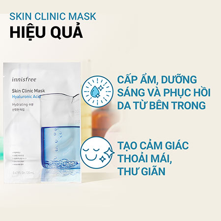 Mặt nạ dưỡng da innisfree Skin Clinic Mask 20 mL