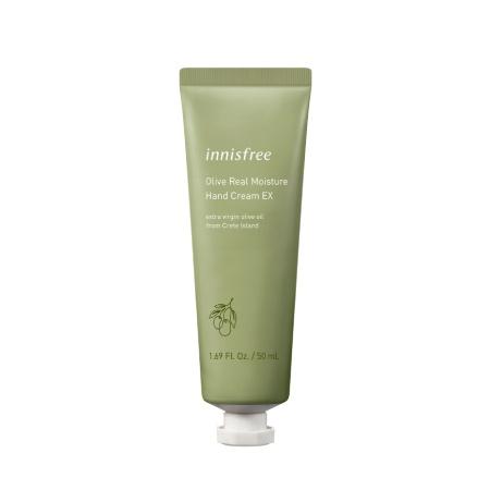 Kem dưỡng da tay hương oliu innisfree Olive Real Moisture Hand Cream EX 50 mL