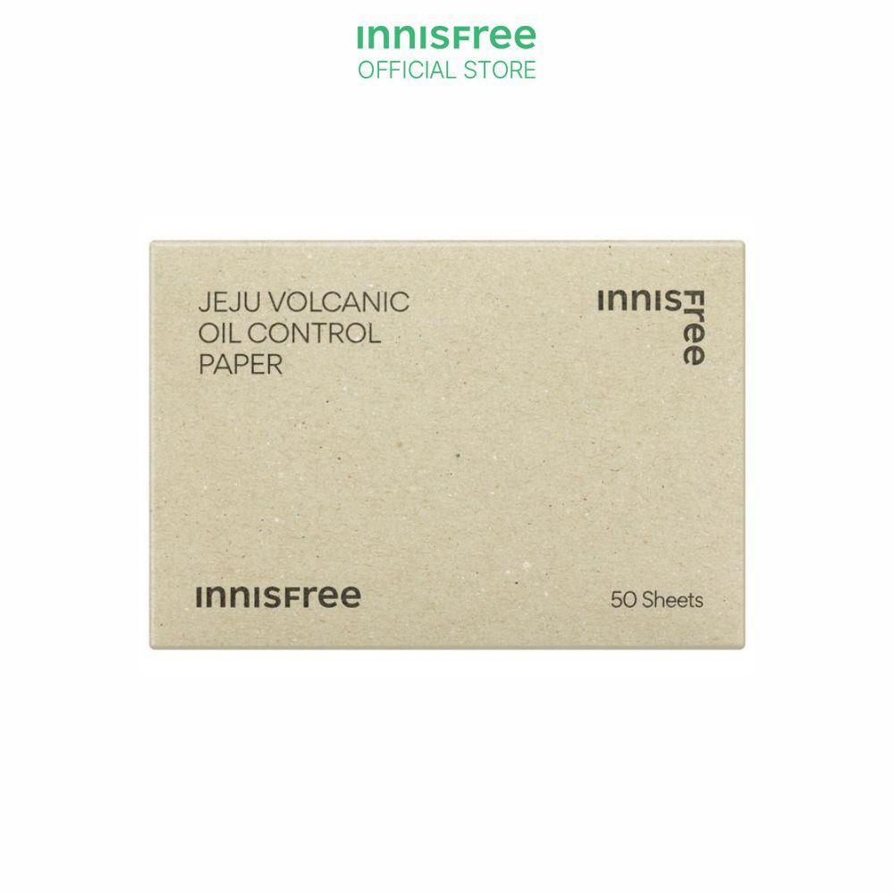 Giấy thấm dầu innisfree Jeju Volcanic Oil Control Paper 50 shts