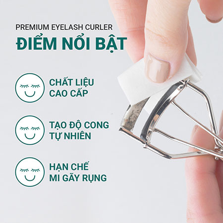 Bấm mi cao cấp innisfree Premium Eyelash Curler 1 ea