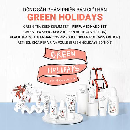 [Green Holidays] Bộ kem dưỡng tay innisfree Green Holidays Perfumed Hand Cream Set