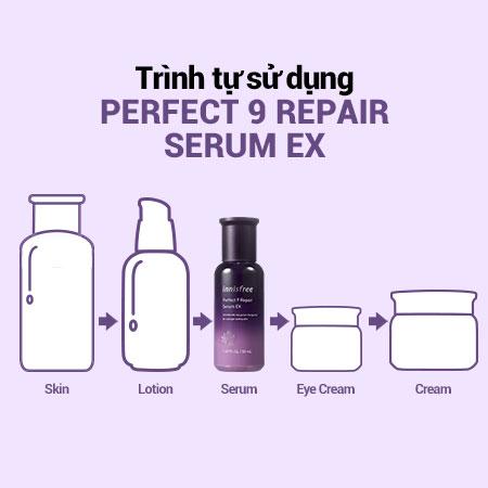 Bộ Sản Phẩm Chống Lão Hóa Perfect 9 Intensive Serum và Cream Combo