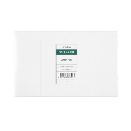 Bông tẩy trang innisfree Cotton Pads 80 pcs
