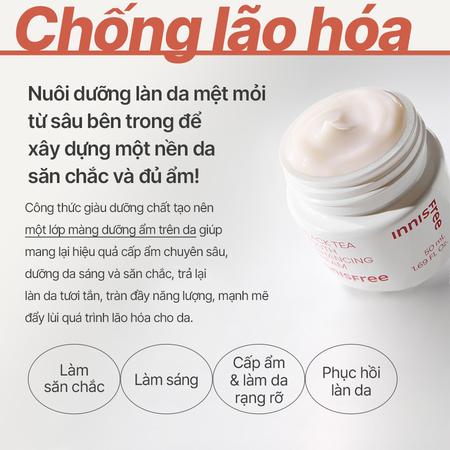 Kem dưỡng da ngăn ngừa lão hóa từ trà đen INNISFREE Black Tea Youth Enhancing Cream 50 mL 