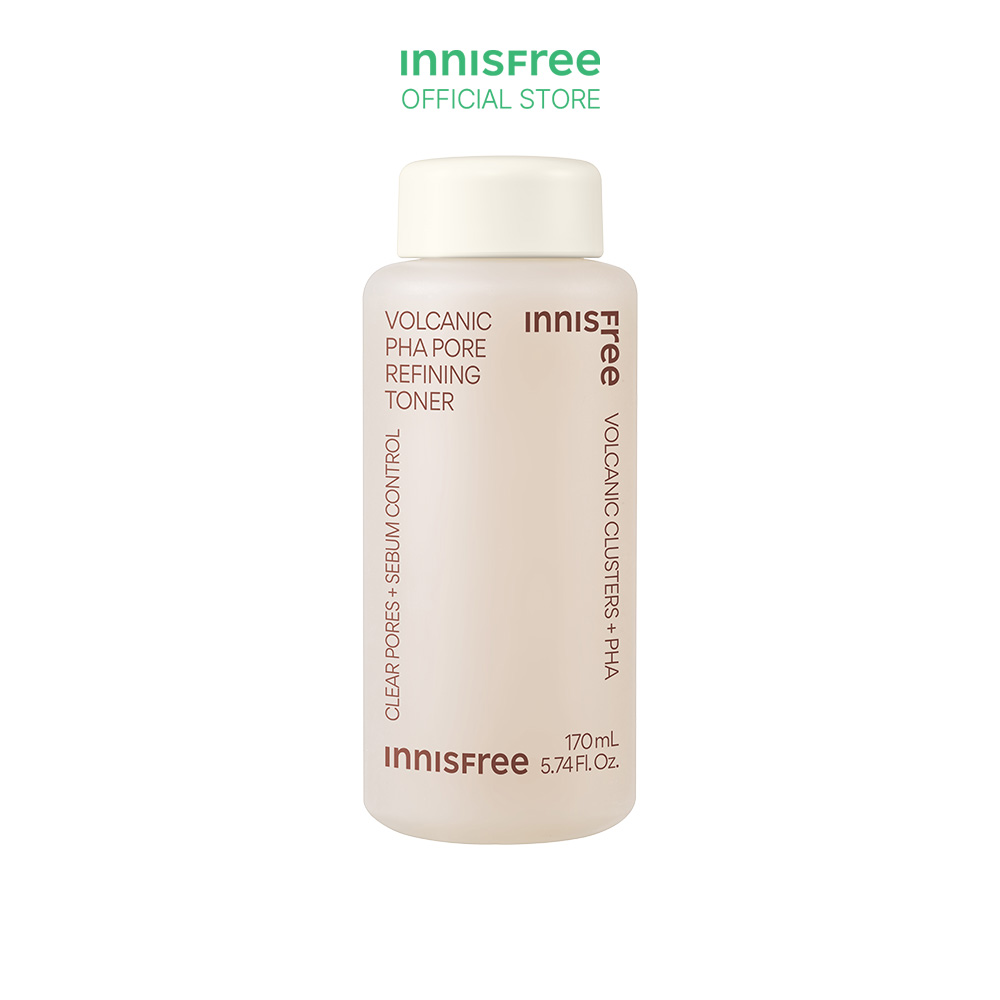 Nước cân bằng se khít lỗ chân lông INNISFREE Jeju Volcanic Pore Toner 2X 200 mL