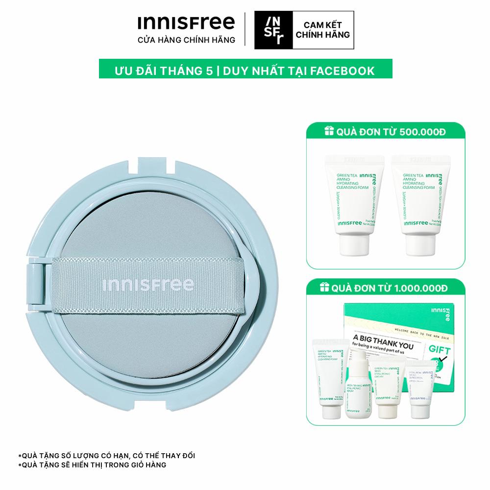 Lõi phấn nước kiềm dầu innisfree No Sebum Powder Cushion Refill SPF 29 PA++ 14 g