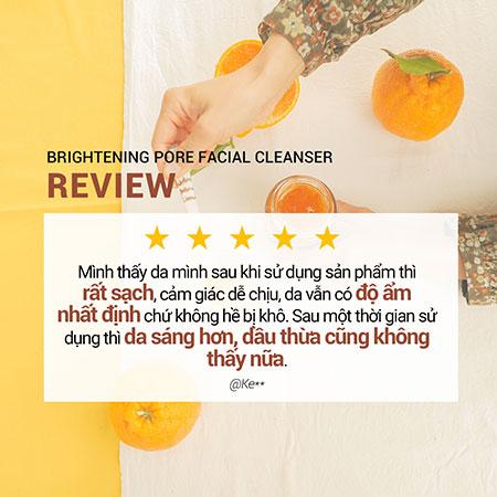 Bộ đôi sữa rửa mặt dưỡng sáng da quýt Hallabong và tinh chất dưỡng ẩm trà xanh innisfree Brightening Pore Facial Cleanser & Green Tea Seed Serum Duo Set
