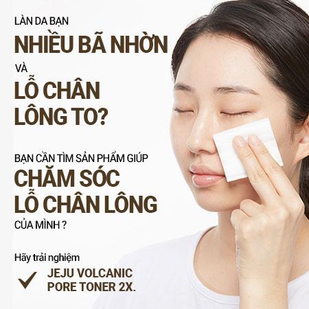 Set nước tẩy trang Green Tea và sữa rửa mặt làm sạch sâu từ đá tro núi lửa innisfree Volcanic Pore BHA Cleansing  Foam Combo