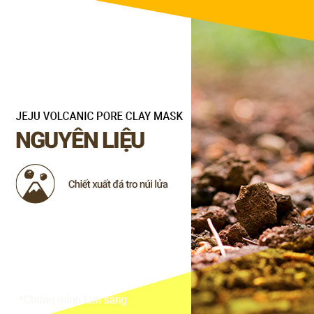 Mặt nạ đất sét thanh lọc lỗ chân lông đá tro núi lửa innisfree Jeju Volcanic Pore Clay Mask 100 mL