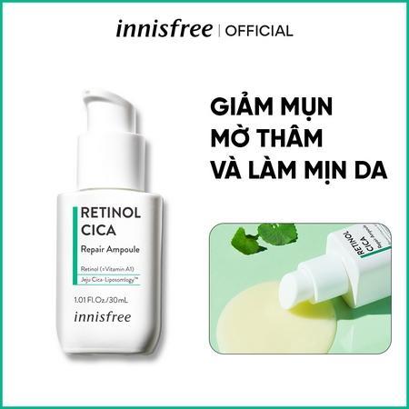 Set tinh chất và nước cân bằng dưỡng ẩm chuyên sâu trà xanh innisfree Green Tea Seed Serum & Skin Combo