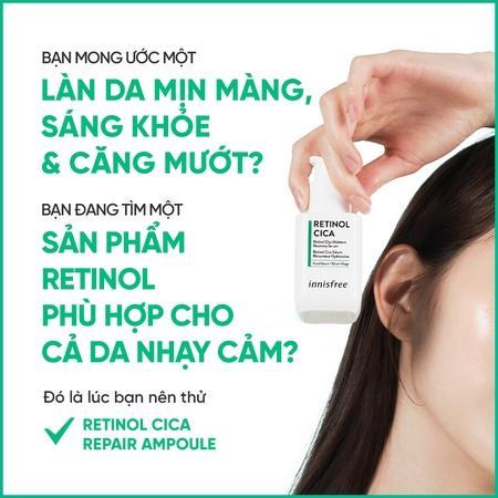 Set tinh chất và nước cân bằng dưỡng ẩm chuyên sâu trà xanh innisfree Green Tea Seed Serum & Skin Combo