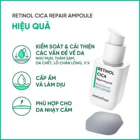 Set tinh chất và nước cân bằng dưỡng ẩm chuyên sâu trà xanh innisfree Green Tea Seed Serum & Skin Combo