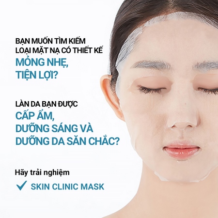 (Full) Bộ 9 mặt nạ tơ dưỡng da innisfree Skin Clinic Mask Set