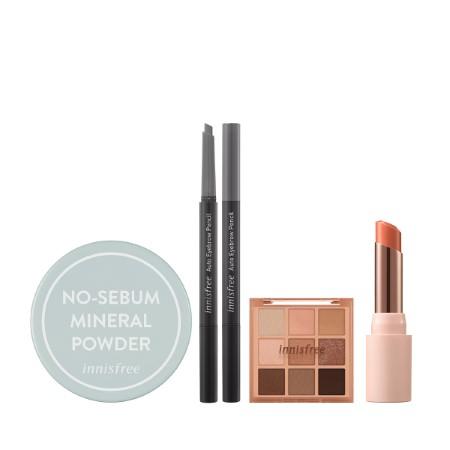 Bộ trang điểm cơ bản cho phong cách phá cách và độc đáo innisfree Focus on me - I'm distinctive & unique Make up Set