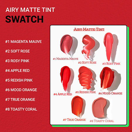Son kem innisfree Airy Matte Tint 3.8 g