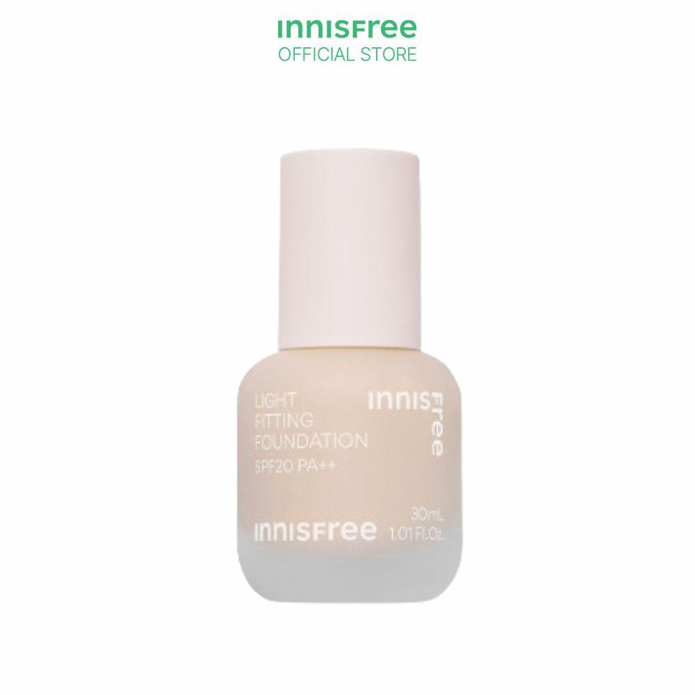 Kem nền trang điểm innisfree Light Fitting Foundation 30ml