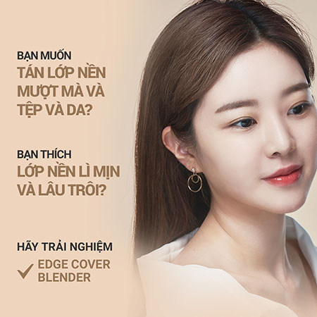 Mút tán kem nền che phủ tốt innisfree Edge Cover Blender 1 ea