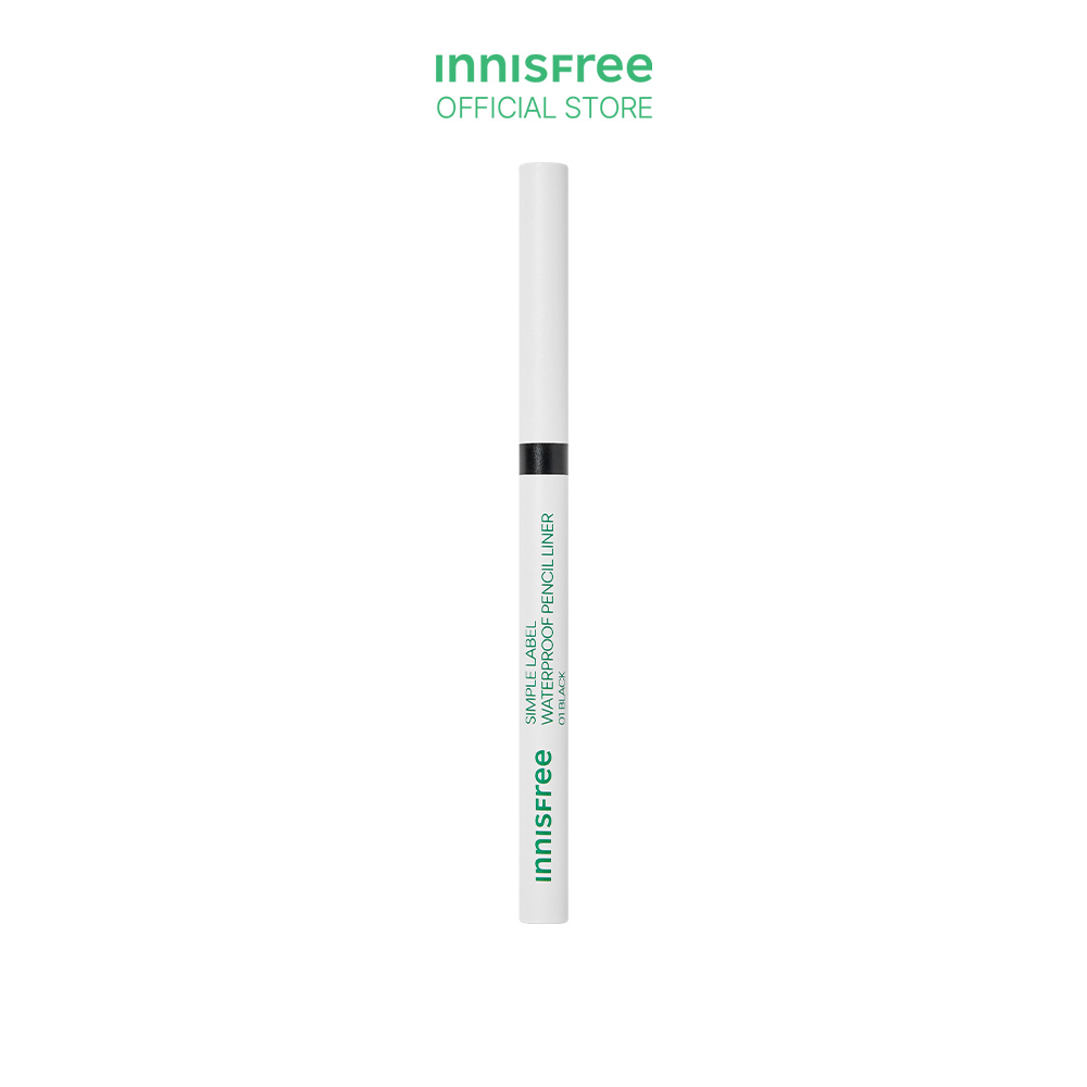 Chì kẻ viền mắt chống nước innisfree Simple Label Waterproof Pencil Liner 0.1 g