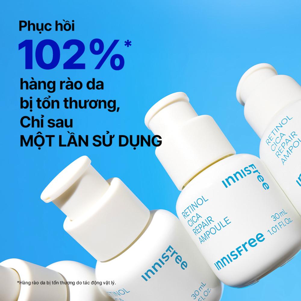 (Phiên Bản Giới Hạn) Tinh chất dưỡng phục hồi da INNISFREE Retinol Cica Repair Ampoule 30 mL