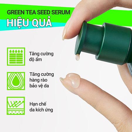 [Phiên bản 2023] Set tinh chất và sữa dưỡng Green Tea Seed Hyaluronic Serum & Lotion Combo