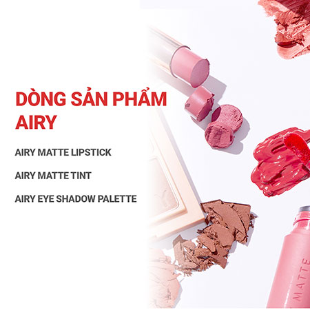 Son lì dạng thỏi mỏng nhẹ innisfree Airy Matte Lipstick 3.5 g