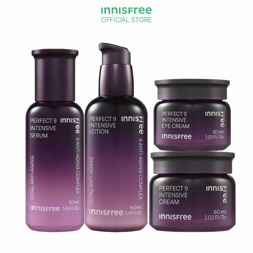 Set kem dưỡng và nước cân bằng dưỡng sáng da quýt Hallabong innisfree Brightening Pore Priming Cream & Skin Combo