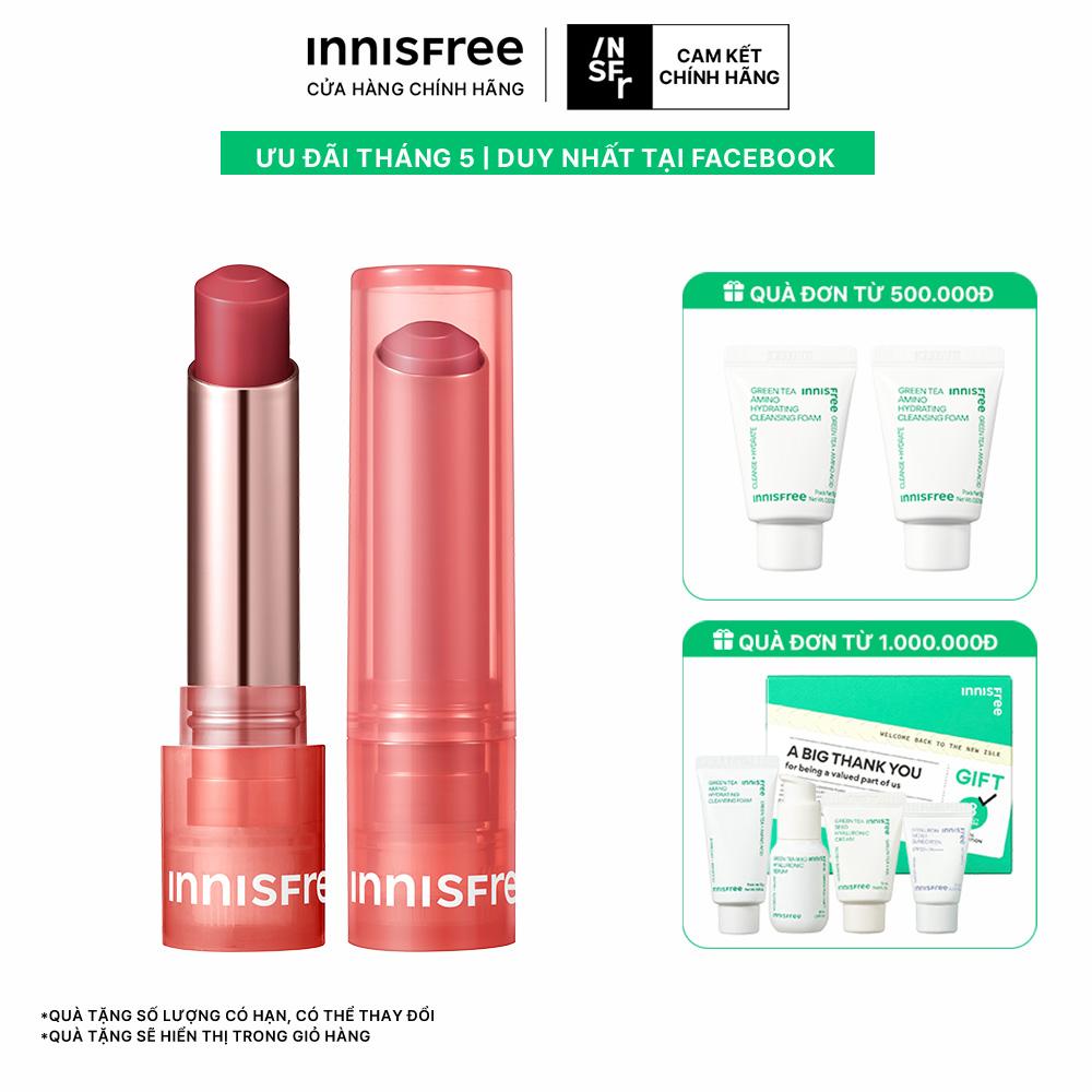 Son dưỡng có màu innisfree Dewy Tint Lip Balm 3.2 g