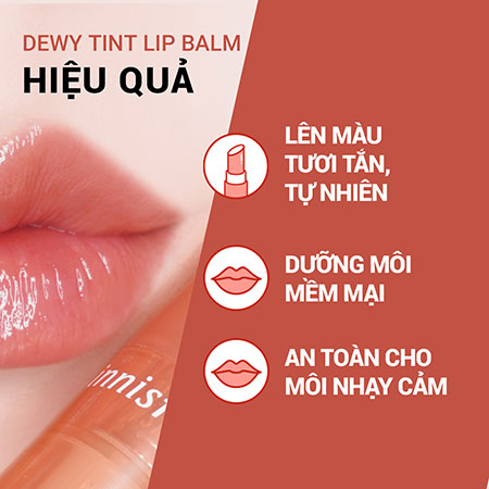 Son dưỡng có màu innisfree Dewy Tint Lip Balm 3.2 g