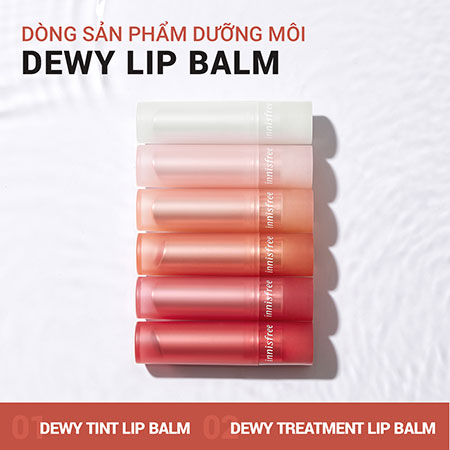 Son dưỡng có màu innisfree Dewy Tint Lip Balm 3.2 g