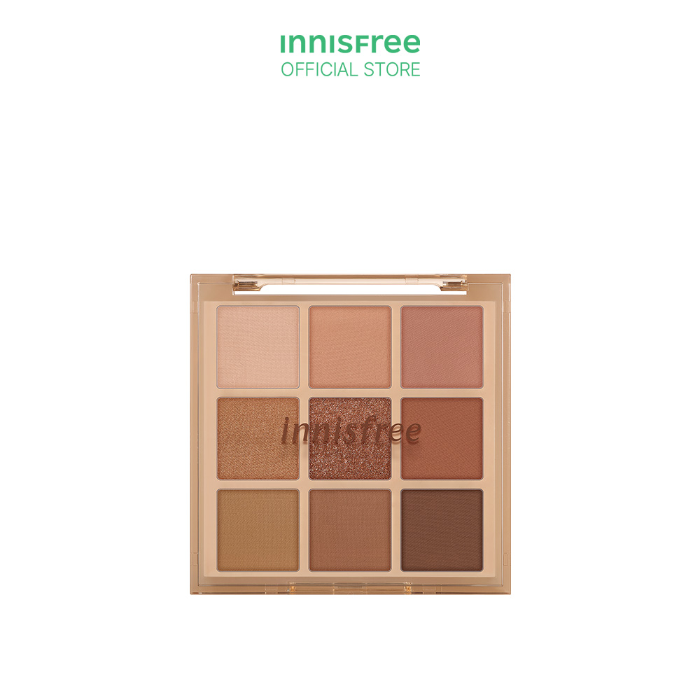 Bảng phấn mắt các màu cơ bản innisfree Essential Shadow Palette 8.3 ~ 8.7 g