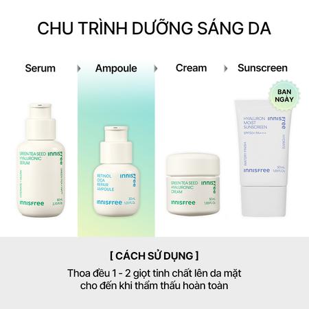 Sản phẩm dưỡng phục hồi da INNISFREE Retinol Cica Repair Ampoule 30 mL