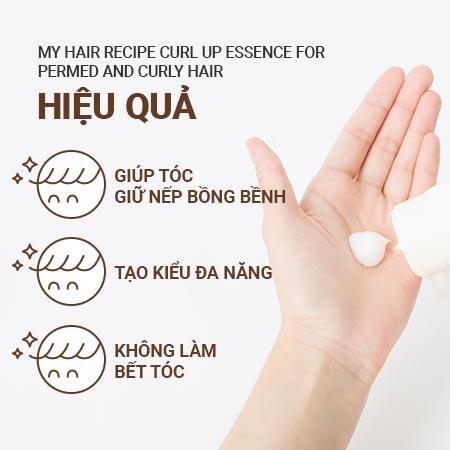 Tinh chất dưỡng tóc uốn INNISFREE My Hair Recipe Curl Up Essence For Permed & Curly Hair 100 mL