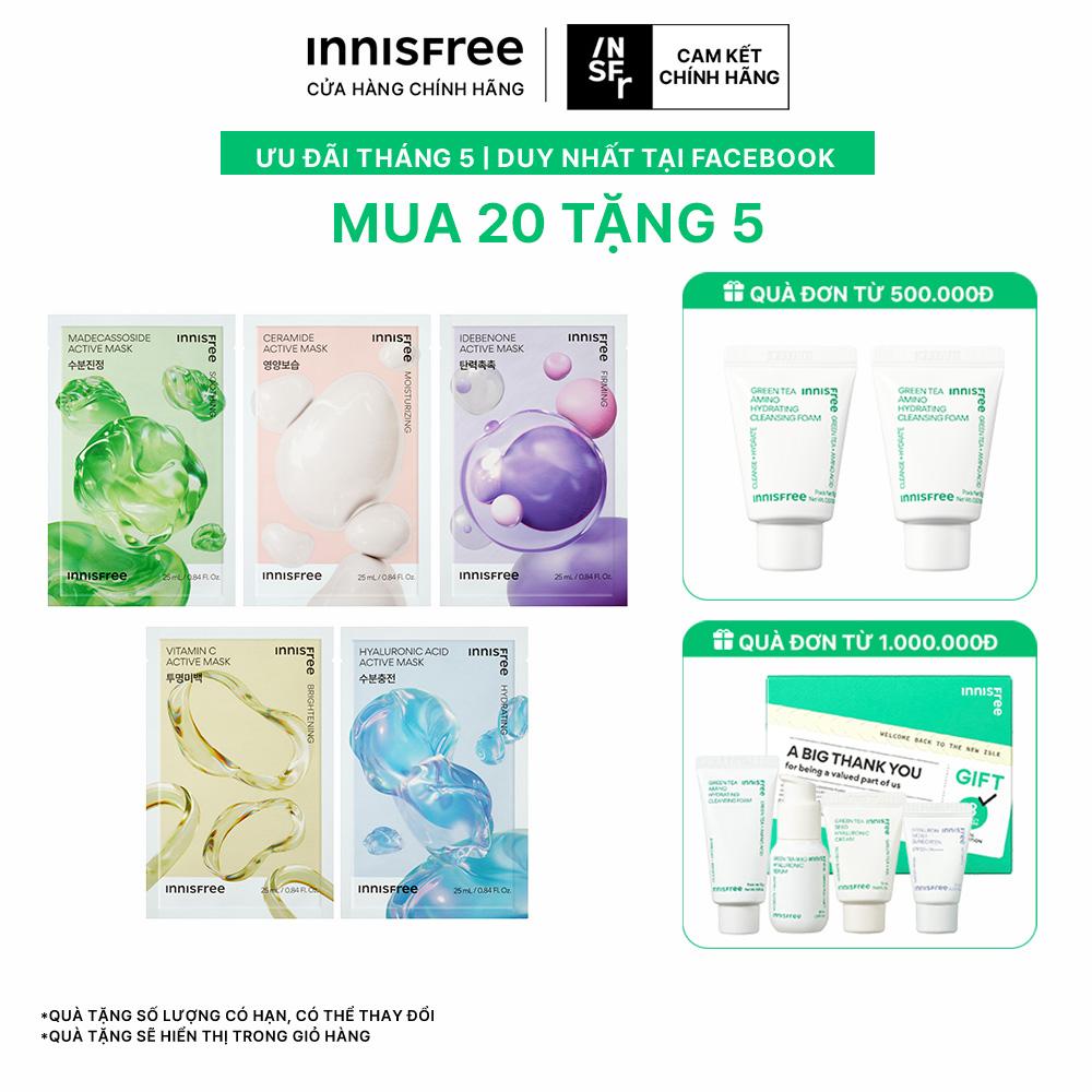 Mặt nạ giấy INNISFREE Active Mask 25 mL