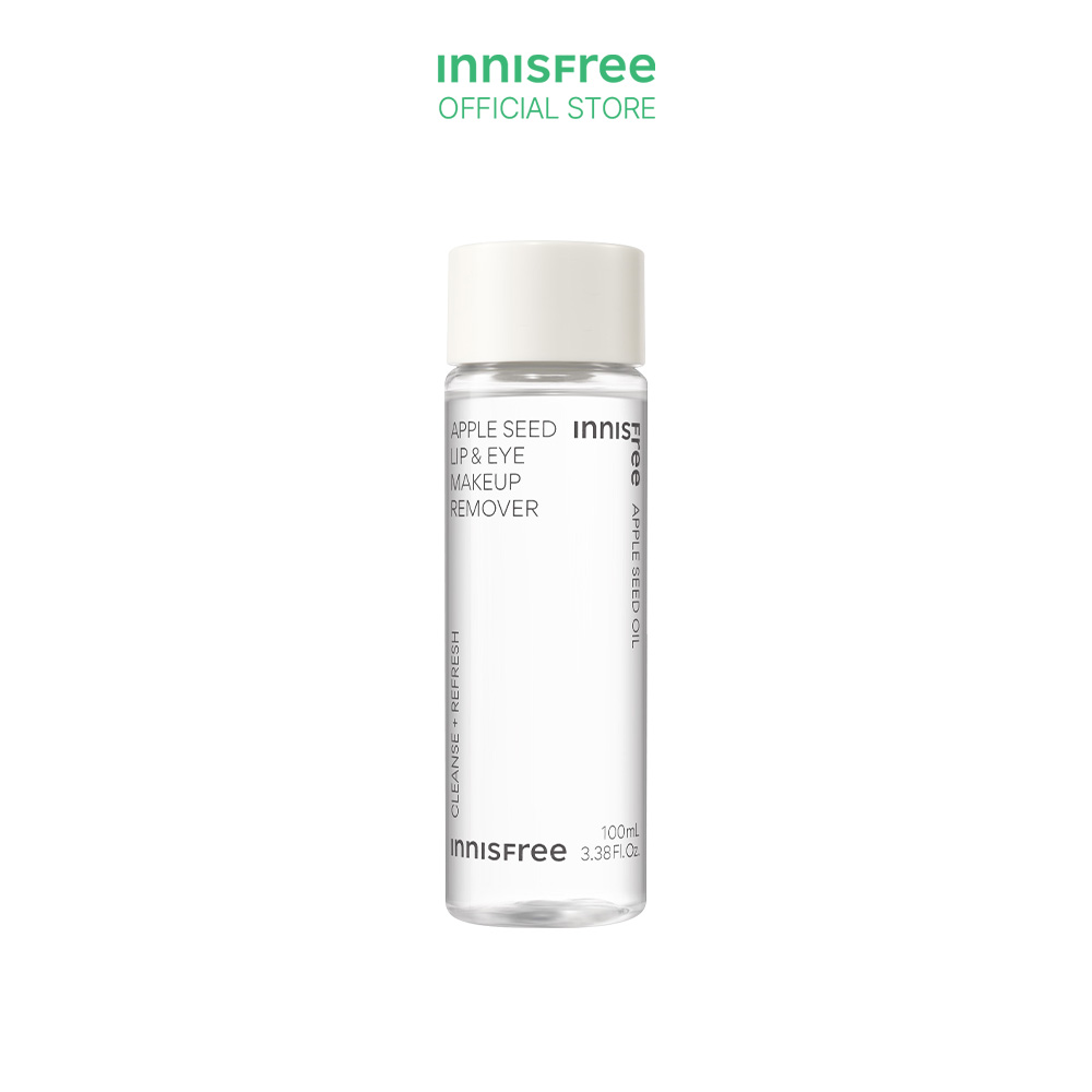 Sản phẩm tẩy trang mắt và môi INNISFREE Apple Seed Lip & Eye Makeup Remover 100 mL